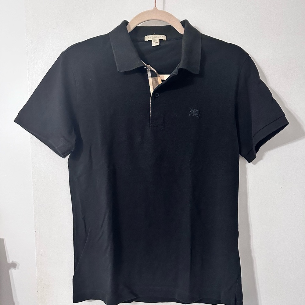 Men’s burberry black shirt